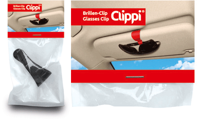KFZ Brillenhalter Clippi - Auto & Co Branchen